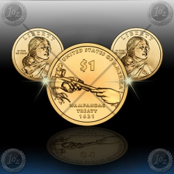 ZDA 1 Dollar (Sacagawea) 2011 P+D
